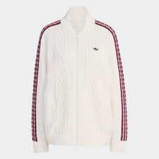 Adidas Originals FW25 Archive Cozy Winter Casual Knitted Jacket KS7804 Women