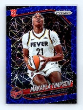 2025 Panini Prizm WNBA #14 Makayla Timpson Blue Velocity Prizms