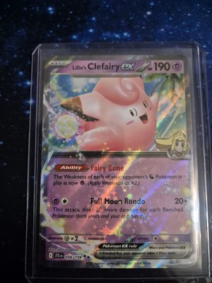 Lillie's Clefairy ex 056/159 Pokemon Card - Journey Together 2025