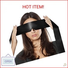 FRESHME Satin Sleep Mask - Comfortable Eye Mask Blindfold for Women Men Soft Adj