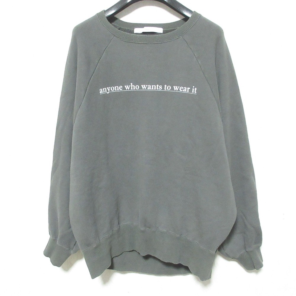 FRAMeWORK × Haru Oversized Print Pullover Sweatsh… - image 1