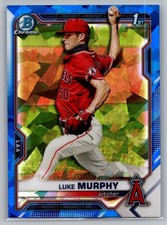 2021 Bowman Draft Sapphire Edition #BDC-167 Luke Murphy