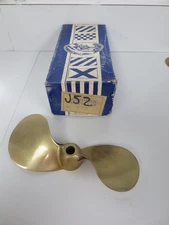 Vintage Brass 2 Blade 6.5" Boat Ship Propeller Michigan