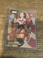 2025 Skybox Metal universe AEW  Hikaru Shida Essential Credentials Future /58
