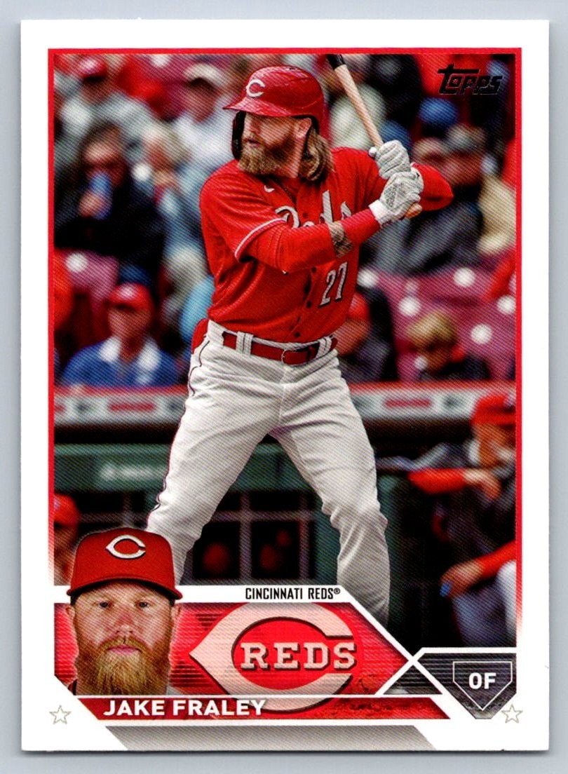 Jake Fraley 2023 Topps Series Two #657 Cincinnati Reds Baseball