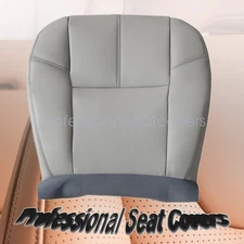 For Chevy Silverado 2007 08-2014 Driver or Passenger Bottom Seat Cover Gray 833