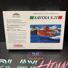 SAVOIA S.21 PORCO ROSSO MODEL KIT 1/72 PROTOTIPO IDROVOLANTE STUDIO GHIBLI NUOVO