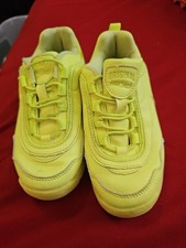H&M Fab Chunky Trainers Yello Green Neon Snea...