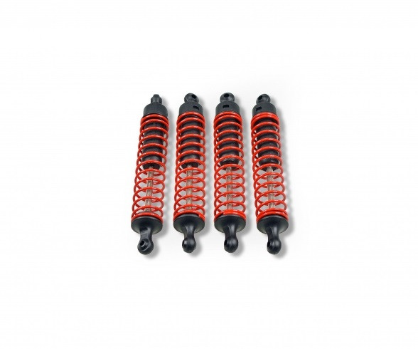 Carson 500405758 - 2 Ammortizzatori In Alluminio Per Modellismo Scala 1:10 - 100 Mm - Ricambi E Accessori - 2