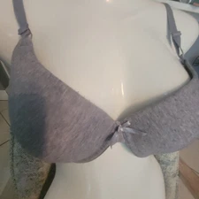 Mamia Gray Lightly Padded Underwire 40C Women's Bra 
