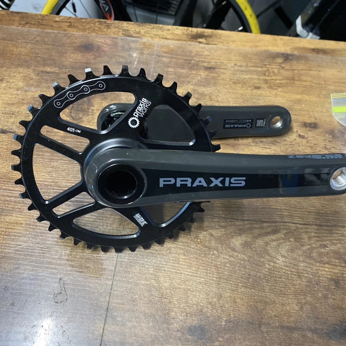 Praxis Works Zayante Carbon M30 Crank Set 175 40 Tooth (8825-94)