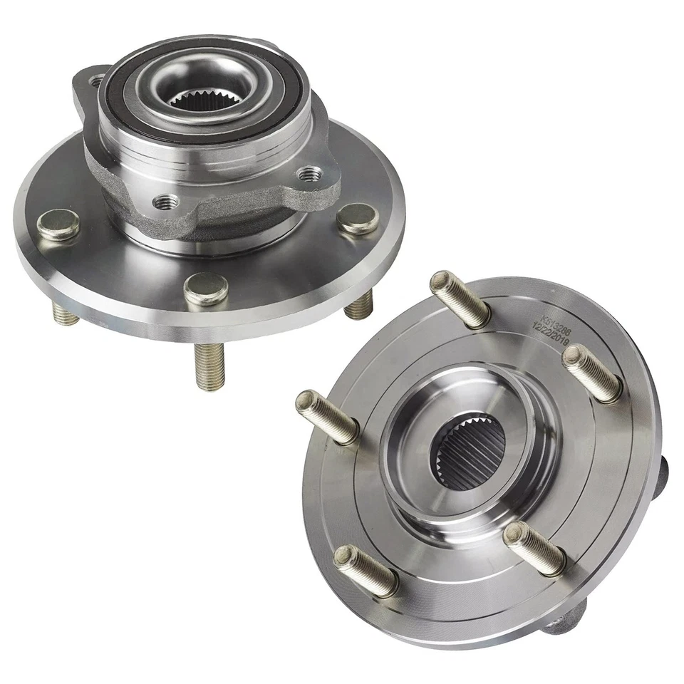 Conjunto de buje y cojinete de rueda delantera y trasera para Dodge Journey 2009-2018 5 tacos Foto 4 de 4