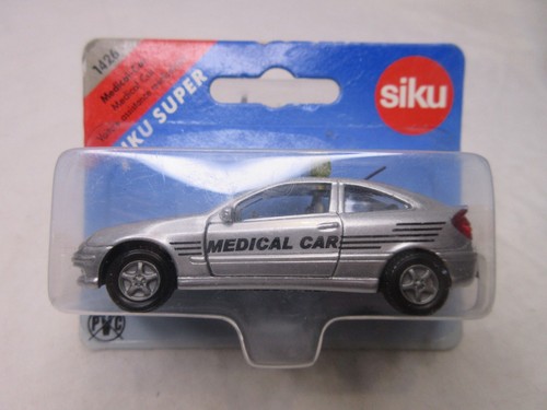SIKU SUPER SERIE MERCEDES BENZ C32 AMG AUTO MEDICA #1426 GERMANIA (solo uno) - Foto 6 di 8