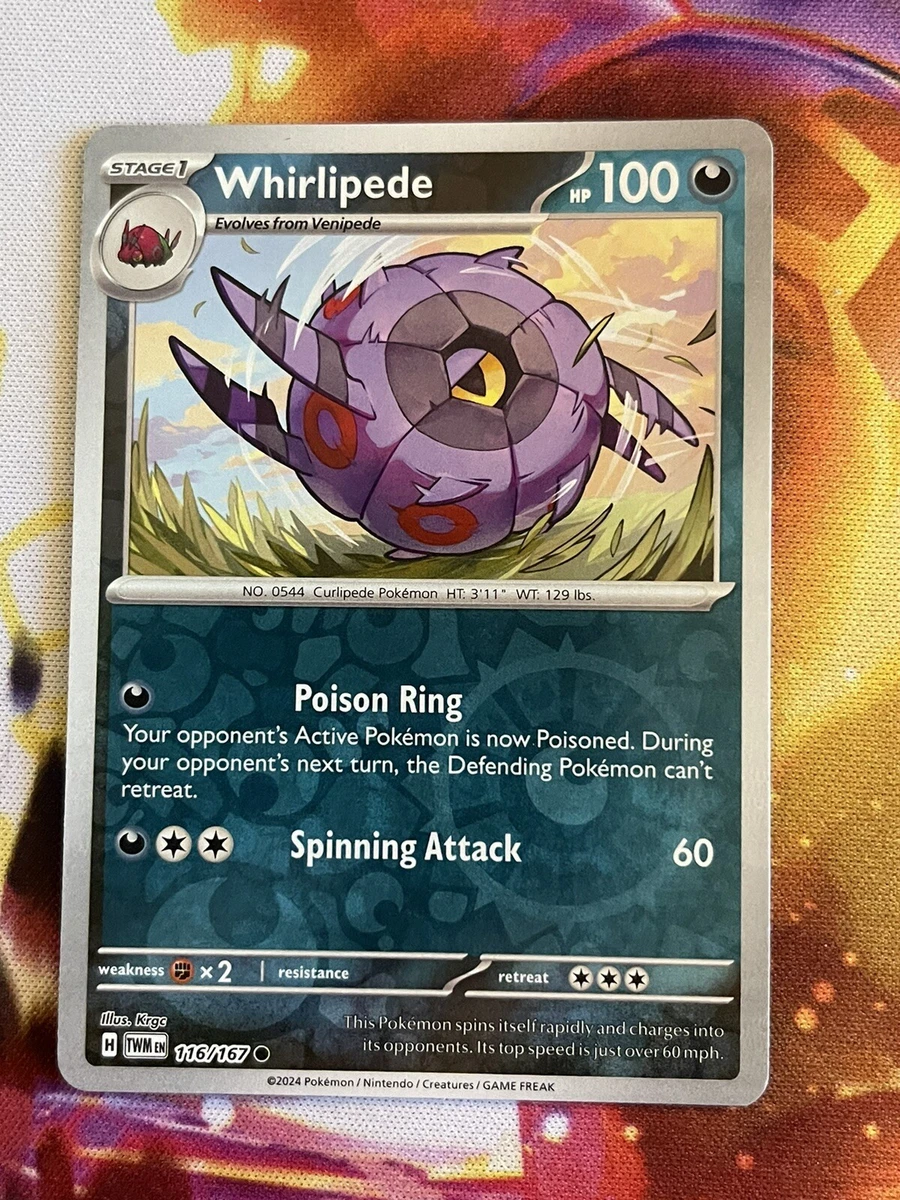 Whirlipede Pokmon TCG Cards for sale | eBay