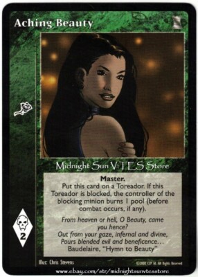 Aching Beauty Keepers of Tradition V:TES VTES Vampire CCG
