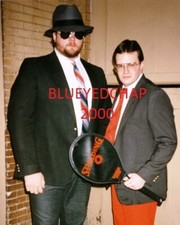 BIG BUBBA & JIM CORNETTE WRESTLER 8 X 10 WRESTLING PHOTO NWA