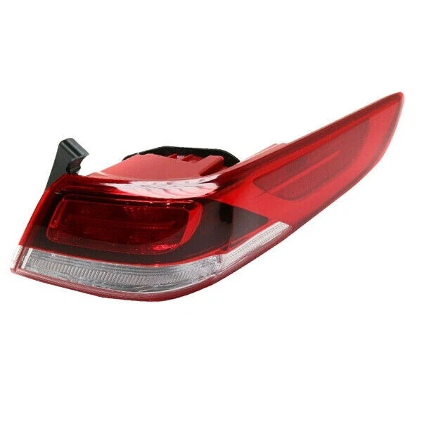 Conjunto de luz trasera lente roja lisa lado derecho del pasajero para Optima 16-19 EE. UU. Foto 2 de 3