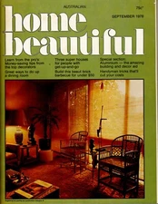 Australian Home Beautiful - September 1978 - Vintage 1970s Home Decoration mag