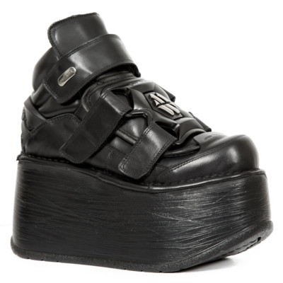 New Rock M.EP285 S4 Schwarz Boots - Stiefel, Neptuno, Marte, Damen