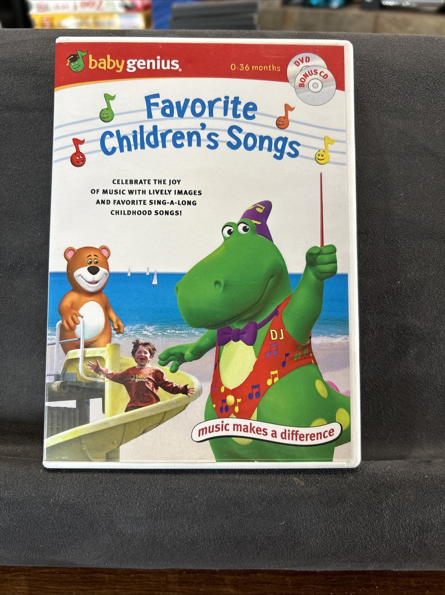 (未使用･未開封品)Children's Songs: Collection of Childhood Favorite [DVD] DVD Baby Genius Favorite Children's Songs Preowned￼￼ | eBay