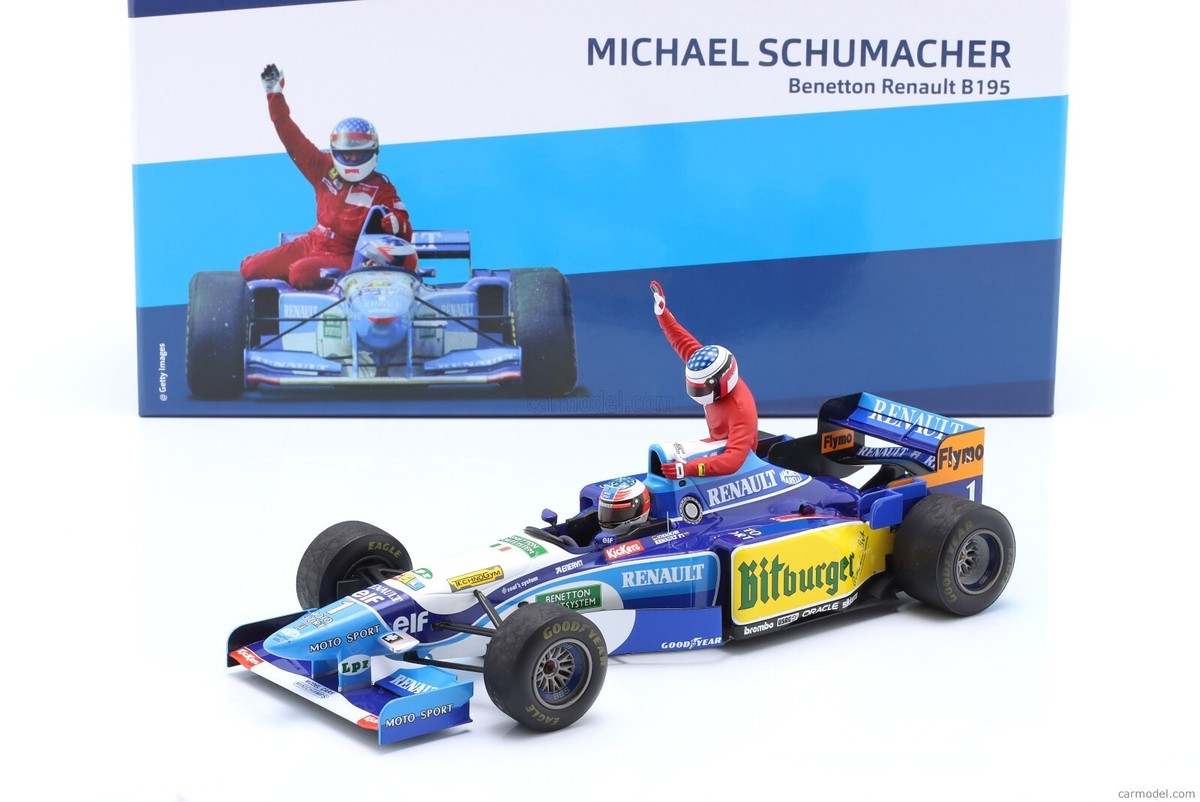 1/18 MINICHAMPS BENETTON B195 CANADIAN GP ALESI / SCHUMACHER