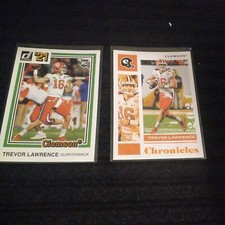 2021 Panini Chronicles Donruss Trevor Lawrence RC #32 Orange Jaguars Rookie lot