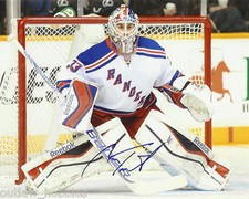 New York Rangers Cam Talbot Autographed Signed 8x10 Photo COA C