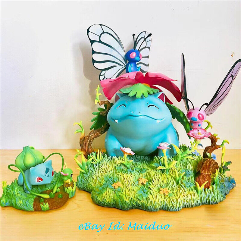 Pre-order * Pchouse Studio Pokémon Venusaur Resin Statue - Bucket&Shovel