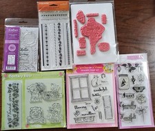 6 Sheets Of Stamps Bentley Bear Fiskers Crafters Companion B47