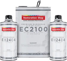 Restoration Shop 1.5 Gallon Ultra Flow Premium European Clearcoat Auto Paint Kit