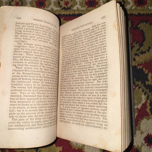 Border Wars of The American Revolution by William Stone 1843 2 Vols Family Lib - Picture 22 of 24
