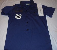 Youth Official Medium BLUE Boy Scouts CUB SCOUT UNIFORM SHIRT BSA