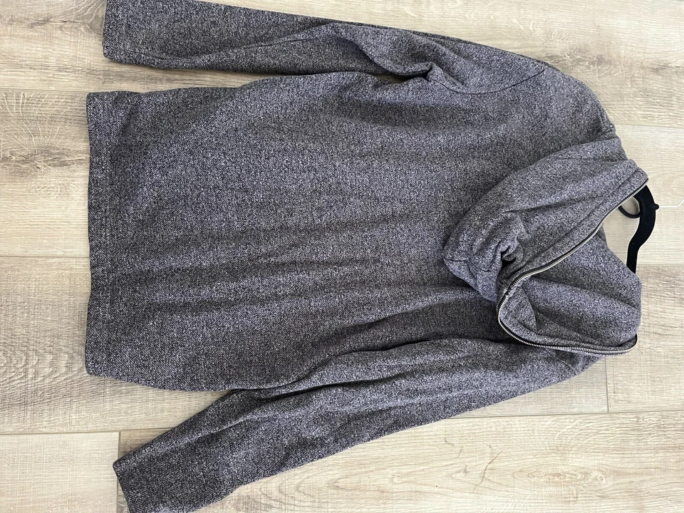 NUEVO SIN ETIQUETAS Publish Brand Today For Tomorrow Sudadera con Capucha L Malva 1/4 Cremallera Cremallera Capucha Foto 3 de 4