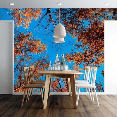 3D Sky Branch G2028 Wallpaper Wall Murals Removable Self-adhesive Honey