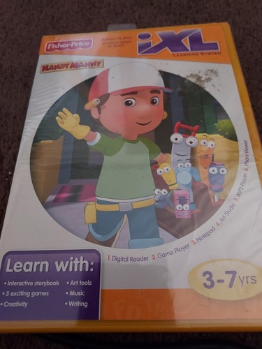 iXL HANDY MANNY LEARNING SYSYEM, SEALED