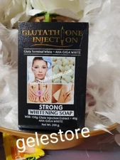Original Abebi white Glutathion VIP  body ONLY. exfoliating soap 200gx1 👌