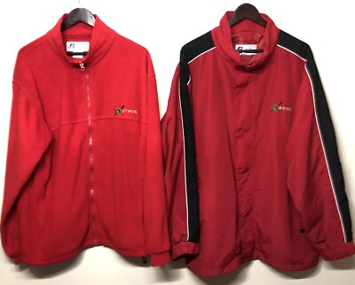 San Diego State Aztecs SDSU Russell Athletic 3 In 1 Fleece Lined Jacket Large
