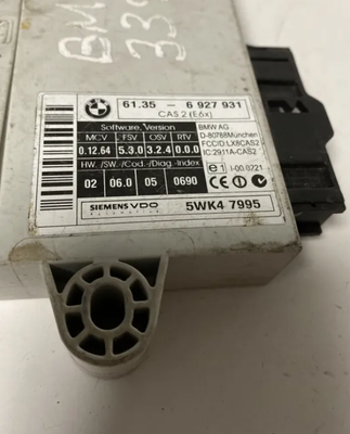 Genuine BMW E60 5-series Cas2 Control Module E6x 6927931 LHD for 