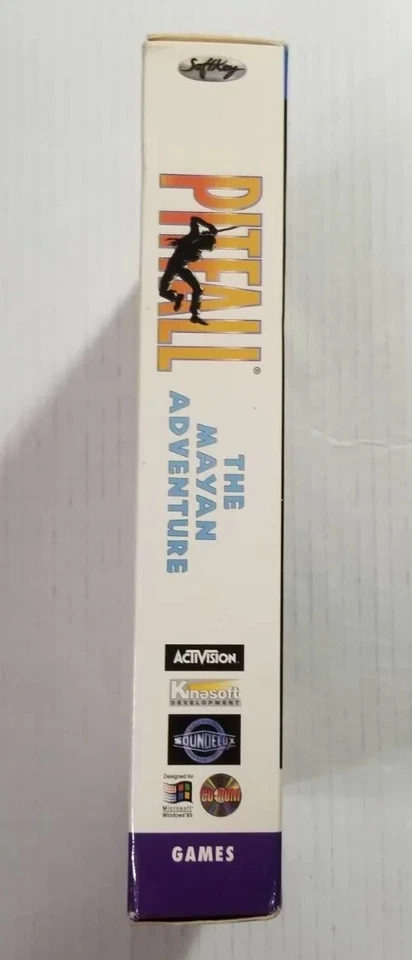 1994 Pitfall: Mayan Adventure SEALED Big Box Windows 95 PC Game Special Edition - Image 4 of 4