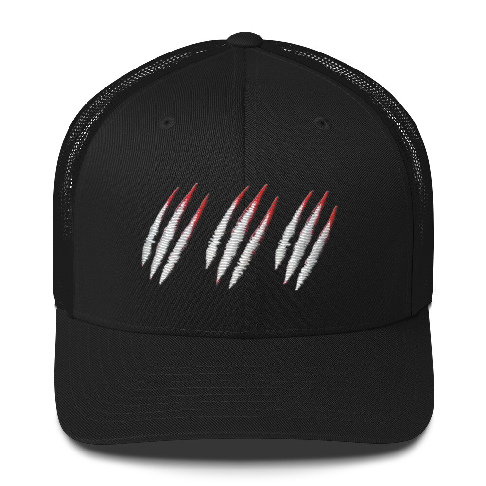 Fearless Embroidered Trucker Hat – Embrace Your Bold Spirit  display picture 3