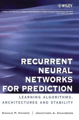 Recurrent Neural Networks for Prediction Buch John Wiley & Sons