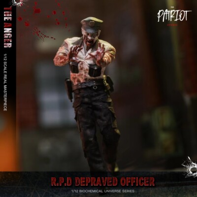 Patriot Studio 1/12 Raccoon City Zombie Police 6