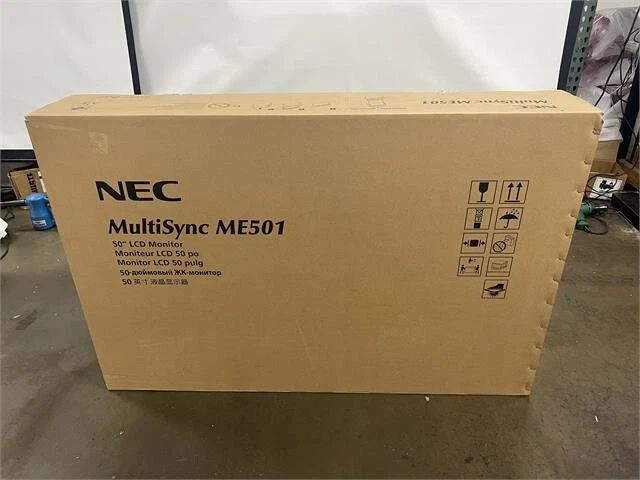 NEC 50 Inch and Larger 60 Hz DisplayPort Computer Monitors for