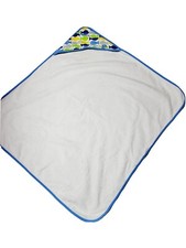 Toddler Boy Hooded Towel for Bath Shower Pool Beach Hudson Baby 30x36  