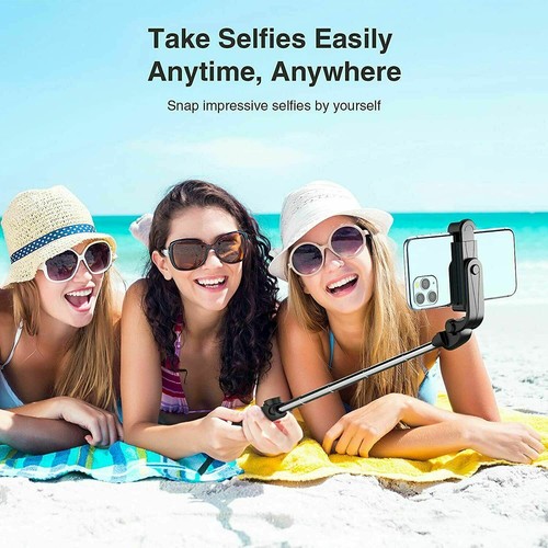 Bluetooth Teleskop Selfie Stick Stativ Handy Halterung für Samsung iPhone 2 in 1 - Zdjęcie 9 z 13