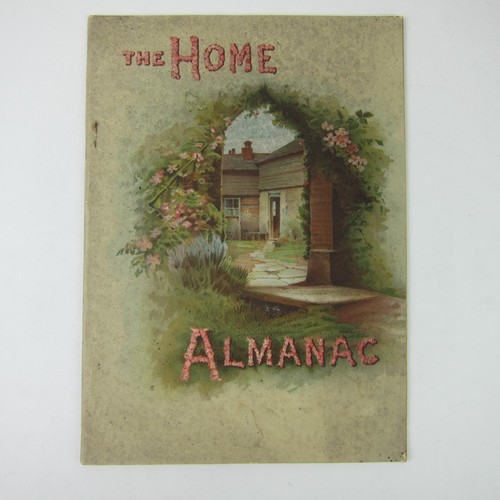 Antique 1894 Home Insurance Co. of New York Almanac Brooklyn Bridge Yale College - 第 1/21 張圖片