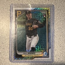 2024 Bowman Chrome Paul Skenes #31 Mojo Refractor Rookie Pittsburgh Pirates
