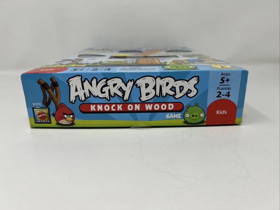 Angry Birds Knock on Wood Game - 2010 Mattel - Complete - Image 3 of 4