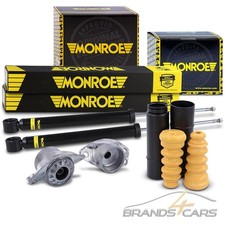 2x MONROE STOßDÄMPFER +DOMLAGER HINTEN FÜR AUDI A3 SEAT VW BORA FOX GOLF POLO