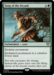 Song of the Dryads 324 Commander Masters